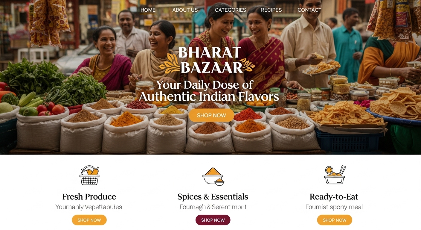 Grocery Store Website